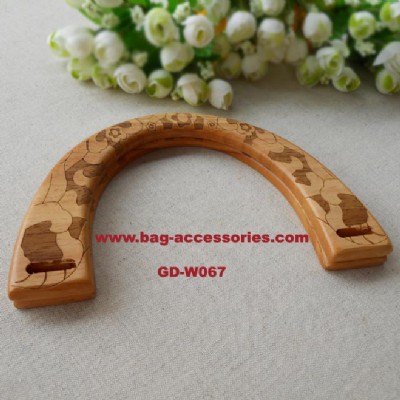 Wooden bag Handle