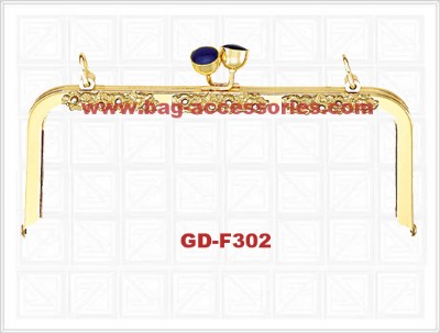 golden purse frame